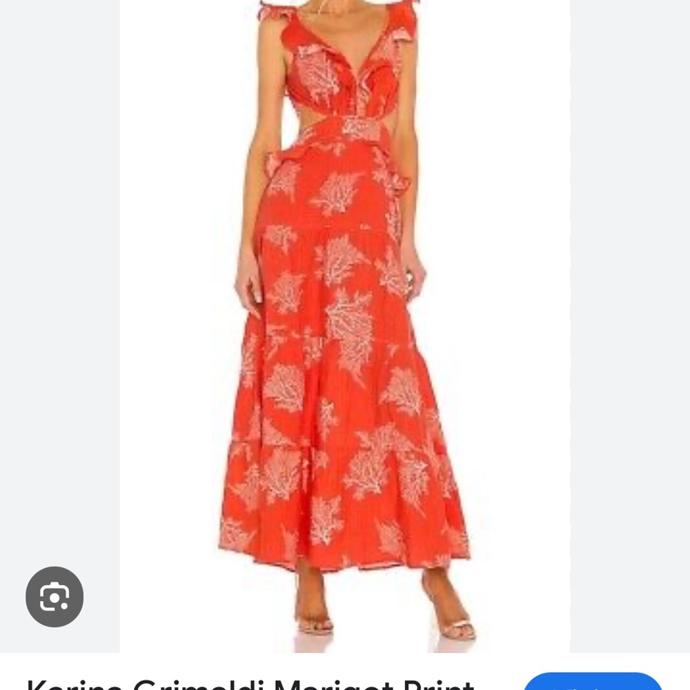 Karina Grimaldi dress.  Size small. Warn to a wedding once.